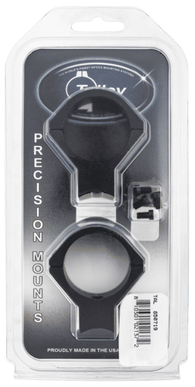 Talley 34mm Savage Round receiver Scope Ring set with high height feature a matte finish